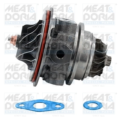 Core assembly, turbocharger